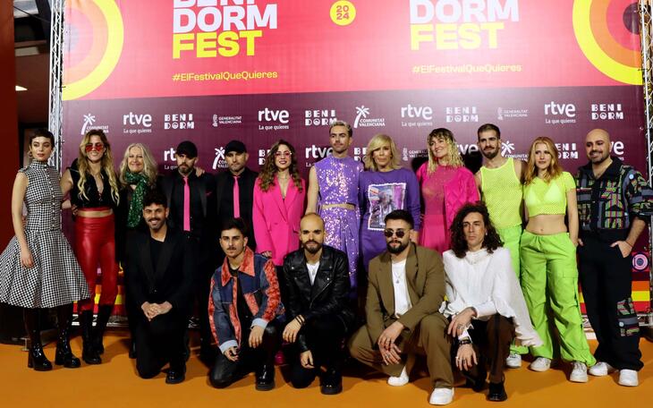 Participantes en la fiesta Euroclub